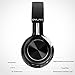 Dylan Bluetooth 4.1 Headphones Wireless Foldable Over-Ear Headphones with HiFi Stereo Built-in Mic 3.5mm Audio Jack for iPhone, Samsung, Android Phones & Tablets, Black
