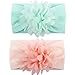 Baby Girl Nylon Headbands Newborn Infant Toddler Bow Hairbands Soft Headwrap Children Hair Accessories (10PACK-MUL8)