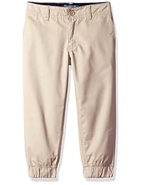 Cherokee - Pantalón de sarga para hombre, ajustable, cintura