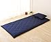 EMOOR Color 100% Cotton 3 Pieces Japanese Futon Cover Set, Twin Size, Made in Japan, Anti-Bacterial & Mite-Resistant & Odor-Resistant, Navy