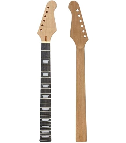 エレキギターのbody、neck Amazon.com: Domofa Electric Guitar Neck for ST Style Guitar 22