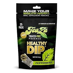 TeaZa Herbal Energy Pouch - Tobacco Alternative
