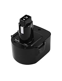 Actualizado a 3600mAh Ni-Mh DC9071 Reemplazo para batería Dewalt 12 V XRP DW9072 DW9071 DE9074 DE9037 DE9071 DE9072 DE9075 Herramienta eléctrica inalámbrica 2 paquetes