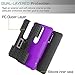 YmhxcY Nokia 6.1 Phone Case,Nokia 6 2018 Case with HD Screen Protector,Military Armor Drop Tested [Heavy Duty] Hybrid Case with Kickstand for Nokia 6 (2018)-LT Purple
