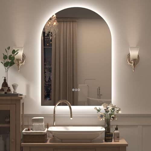 CHARMOR Arched LED Bathroom Mirror Lights