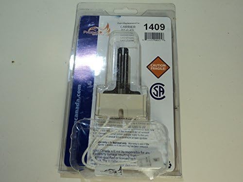 ANP1409 Silcon Carbide Exact Furnace Igniter Replacement for Carrier/Bryant, Robert Shaw 41-409 and White Rodgers 767A-370 by American Igniters