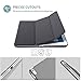 ProCase Smart Case for 10.5” iPad Air 3rd Generation 2019 / iPad Pro 2017, Slim Stand Cover with Translucent Frosted Back for iPad Air 3 -Grey