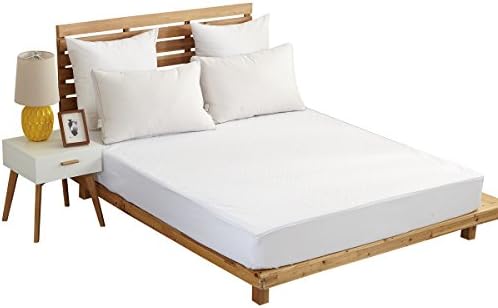 Williom Town Noiseless Waterproof Breathable Mattress Protector, Dust Mite &amp; Bed Bug Proof, King