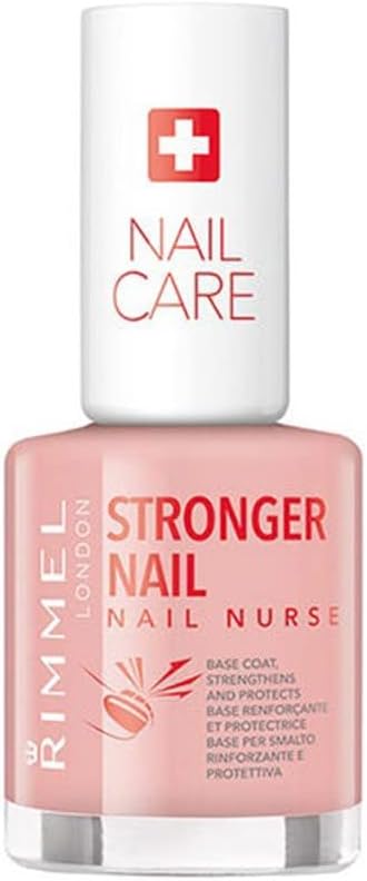 Rimmel London Nail Nurse Stronger Base Coat 12ml Nail Polish