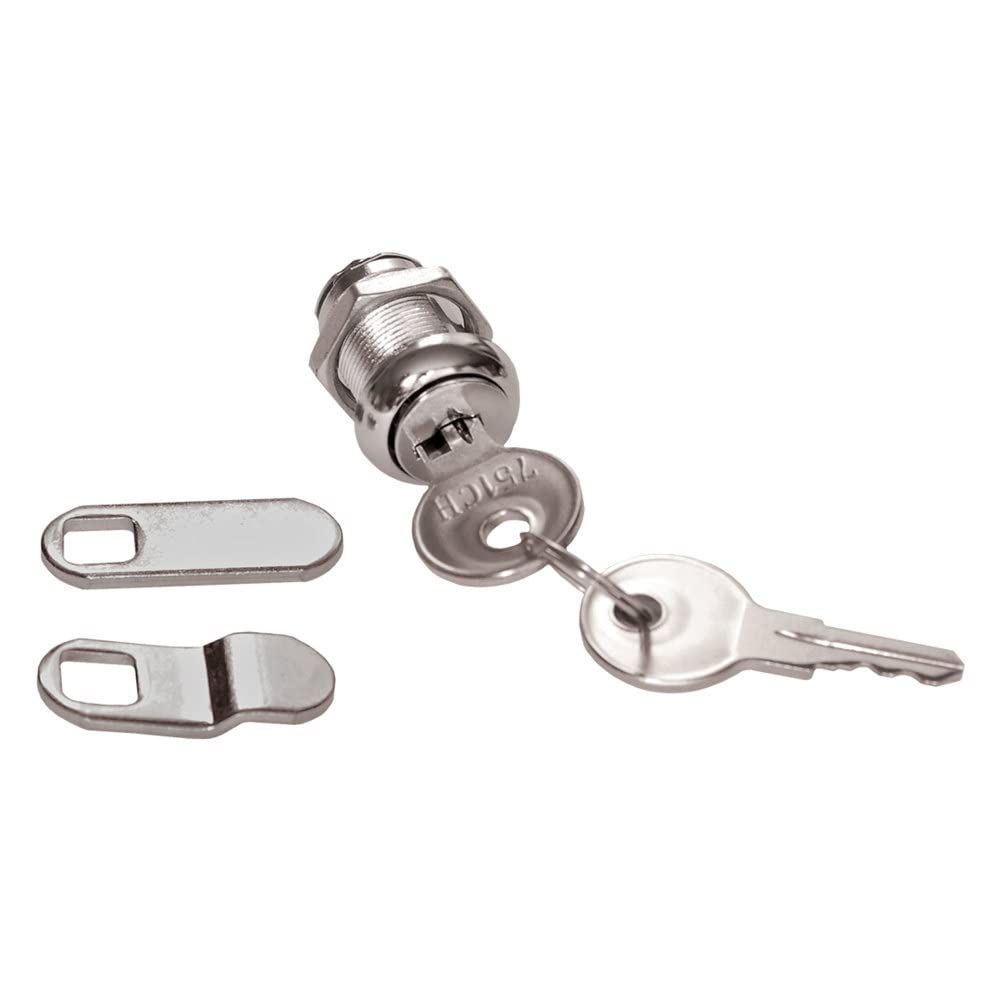Photo 1 of RV Designer L427, Econo Cam Lock, 7/8 inch, Keyed Code 751, Compartment Hardware, Siliver
