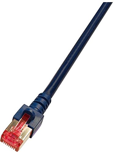 EFB RJ45 Patch Cable S/FTP Cat.6 LSZH 25 m Pure Copper Black
