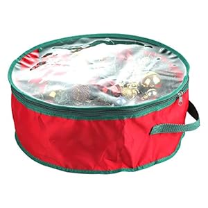 YIPON-Wreath-Storage-BoxFoldable-Xmas-Garland-Storage-Bag-with-Transparent-Window-and-Handle-Carry-Organizer-Decor-for-Party-Holiday YIPON Wreath Storage Box Foldable Xmas Garland Storage Bag with Transparent Window and Handle Carry Organizer Decor for…