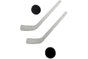 Mini Tabletop Hockey Game Set, Desktop Play, Cake Topper Decoration