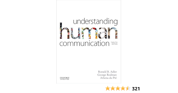 Understanding Human Munication 9780199334322 Munication Books 