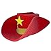 Giant RED Foam Cowboy Western Novelty Hat