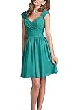 Huafeiwude Women's Knee Length Chiffon Bridemaid Cocktail Party Dresses