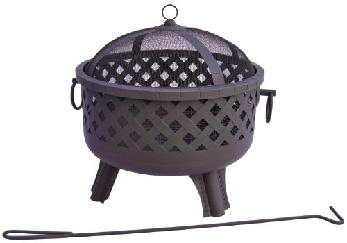 Landmann 26374 23 1 2 Inch Baton Rouge Garden Lights Fire Pit