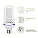LED Effect Flame Light Bulbs, Acaxin Flickering Flame Bulb 4 Modes with Upside Down Effect, 4W-200Lumen, E26 Base LED Bulbs, Flame Bulbs for Christmas Home/Hotel/Bar/Party Decoration(2 Pack)