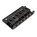 Pixnor 6 String Electric Guitar Hard Tail Fixed Bridge with Wrench (Black)