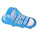 Messar Bathroom Shower No Bending Feet Brush Foot Cleaning Bristle Slipper Washer Bath Scrubber Massager Stick on Floor