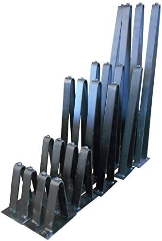 22 Inch Flat Hairpin Legs Black Satin Finish Rust Free Set of 4 legs For All Your DIY Projects by RUSTIC FOR LESS