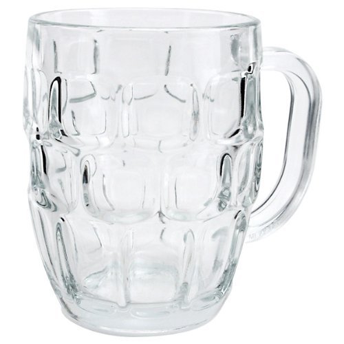 KegWorks British Pub Imperial Pint Dimple Glass. Set of 4