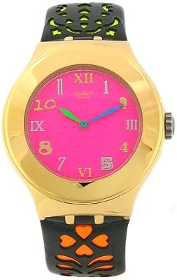 Swatch Women S Yng102 Huge In All Women S Colorful Dial Watch