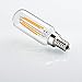 RAYHOO Dimmable T6 LED Candelabra Light Bulbs 4W 110V E12 Edison Light Bulb 400LM, 40W Incandescent Replacement, 2700K Warm White, 3 Pack