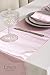 Ling's moment Satin Table Runner for Wedding Decoration, Bright Silk and Smooth Fabric Party Table Runner, 12 x 108 Inch, Light Pink, Set of 10