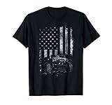 Jeep American Flag T-Shirt USA Patriots Soldier Veteran Gif