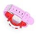 AZLAND Waterproof Time Teacher Kids Children Girls Sports Digital Watches,Alarm,Chime,Stopwatch,Date/week/month,Silicon Strap, Pink