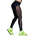 Elevin(TM) Women Mesh Yoga Pants Outdoor Gym Fitness Elastic Joggers Leggings