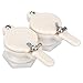 Qchengsan Beekeeping Equipment Beekeeper Extractor, Nylon Honey Gate Valve, Bee Hive Tool, 2pcs Beekeeper Tool (Beige)
