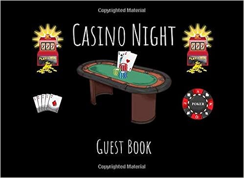Casino Night Guest Book: An Event Sign In Keepsake