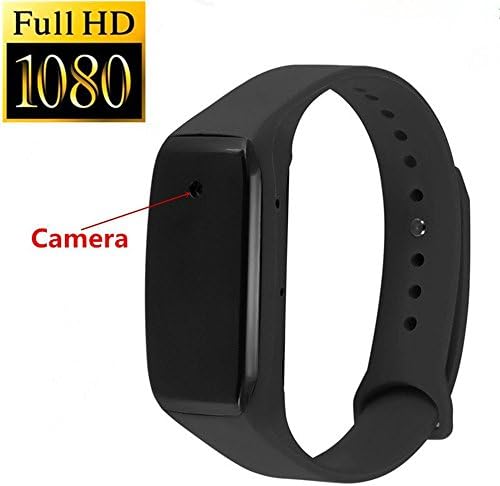 Romhn 8G 1080P Full HD Buckle Bracelet Spy Camera Nanny Covert Smart Wristband Camera DV-Adjustable Wristband Style