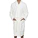 Regency New York Luxurious Men's & Womens Hooded Robe & Shawl Collar Soft Fleece Bathrobe Spa Robe