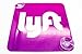 PVC/Plastic Window Display - Placard - Sticker (White Letter/Pink Background)