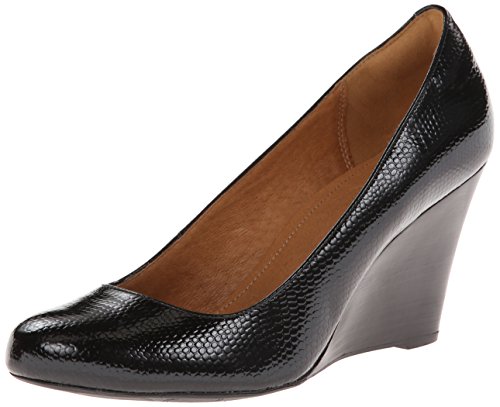Clarks Women's Purity Crystal Wedge Pump,Black,8 M US