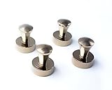 Findream Neodymium Magnetic Coat Hook Push Pin Refrigerator Magnet for Home,Kitchen,Workplace,Office,Garage,Whiteboard (20 lb 4 pack)