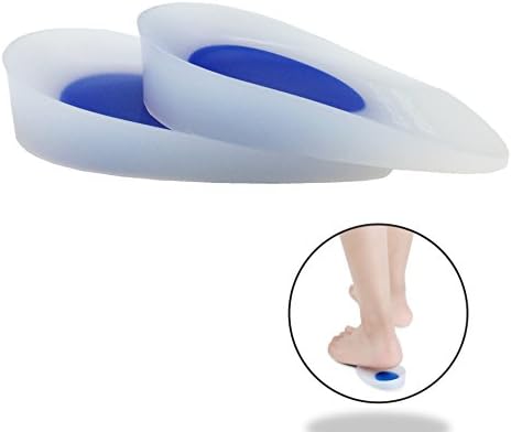 Heel Cups Heel Cushion Heel Pads Heel for Instant Heel Pain Relieve (Large)