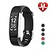 LETSCOM Fitness Tracker HR, Activity Tracker Watch with Heart Rate Monitor, Waterproof Smart Band with Step Counter, Calorie Counter, Pedometer Watch for Kids Women and Men, Android & iOS