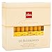 Eika Box of 20 Finest Beeswax Tree Candles Honey Yellow 100 Percent Beeswax High 10.5 Centimeters