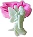 3D Fairy Chocolate Candy Pastry Moulds Fondant Sugarcraft Soap Molds Silicone Polymer Clay Mold