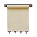 Kalalou NDE1100 Transitional Hanging Note Roll with 4 Clips in Bronze/Dark Finish, 21.00 inches
