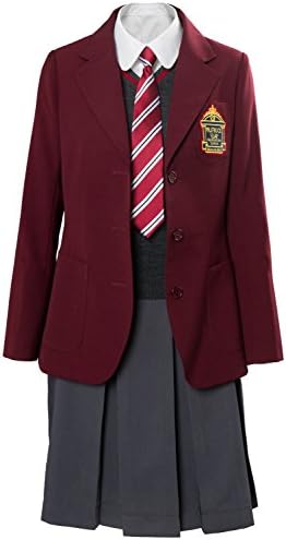 Newhui Unfortunate Events Cosplay Costume Violet Baudelaire School Uniform