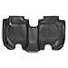 MAXLINER Custom Fit Floor Mats 2nd Row Liner Black Compatible with 2016-2022 Honda HR-V