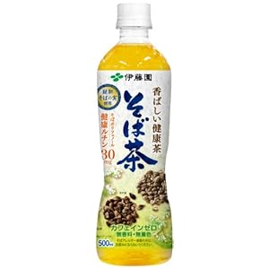 伊藤園 香ばしい健康茶そば茶 500ml×24本