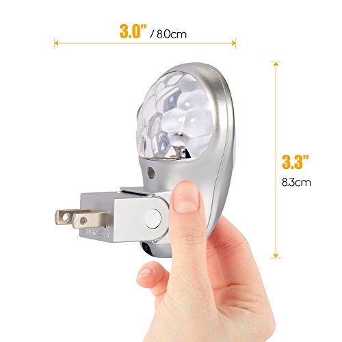 image for Emotionlite LED Night Light, Plug in Projector Nightlight with Dusk to