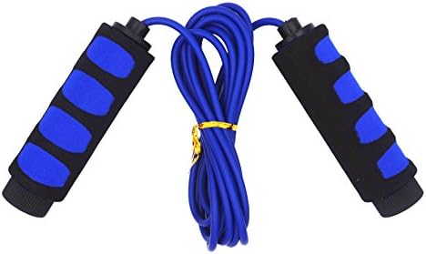 Adjustable Lightweight Speed Jump Rope with Comfortable Handles for Exercise, Skipping, Crossfit, Boxing, Workout and Fitness Game