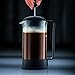 Bodum 51oz Brazil French Press Coffee Maker, High-Heat Borosilicate Glass, Black - Made in Portugal